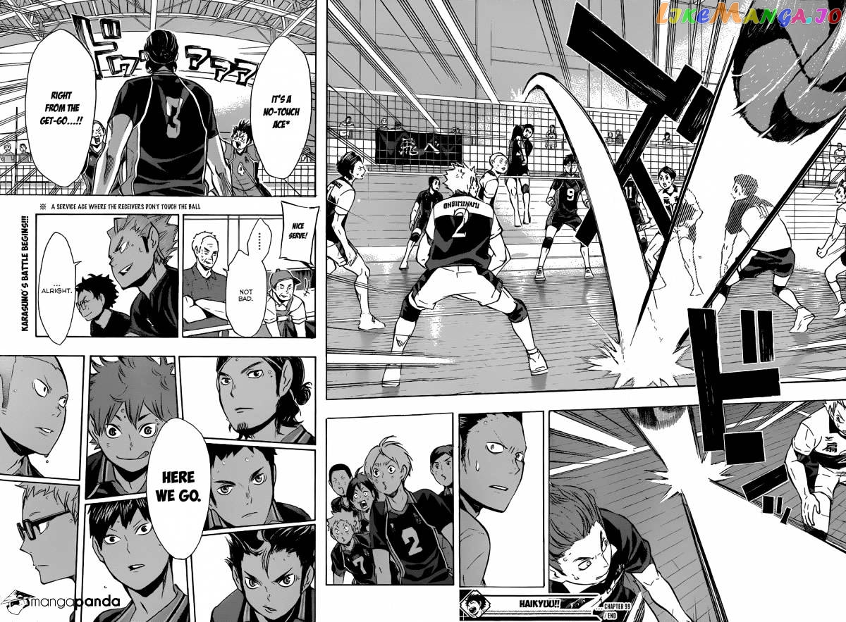 Haikyuu!!, Chapter 99 image 19